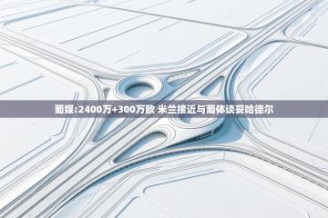 爱游戏官网-葡媒:2400万+300万欧 米兰接近与葡体谈妥哈德尔